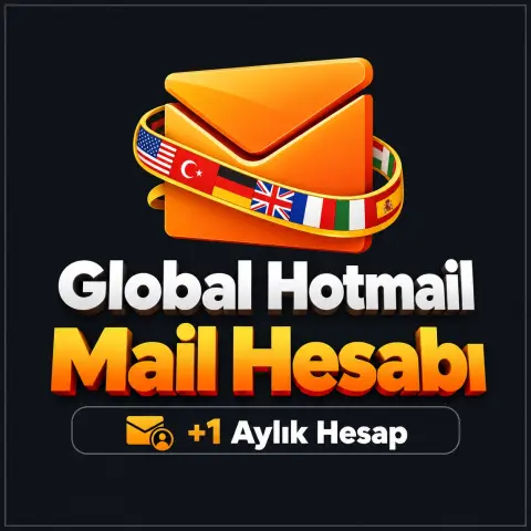 1 Aylık Global Hotmail Hesabı