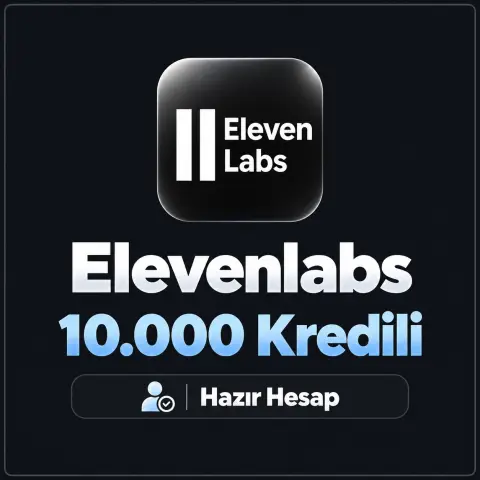 ElevenLabs Kredili Hesap