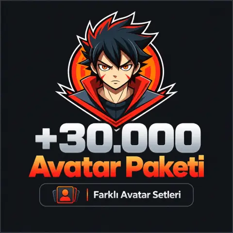 30.000+ Avatar Paketi