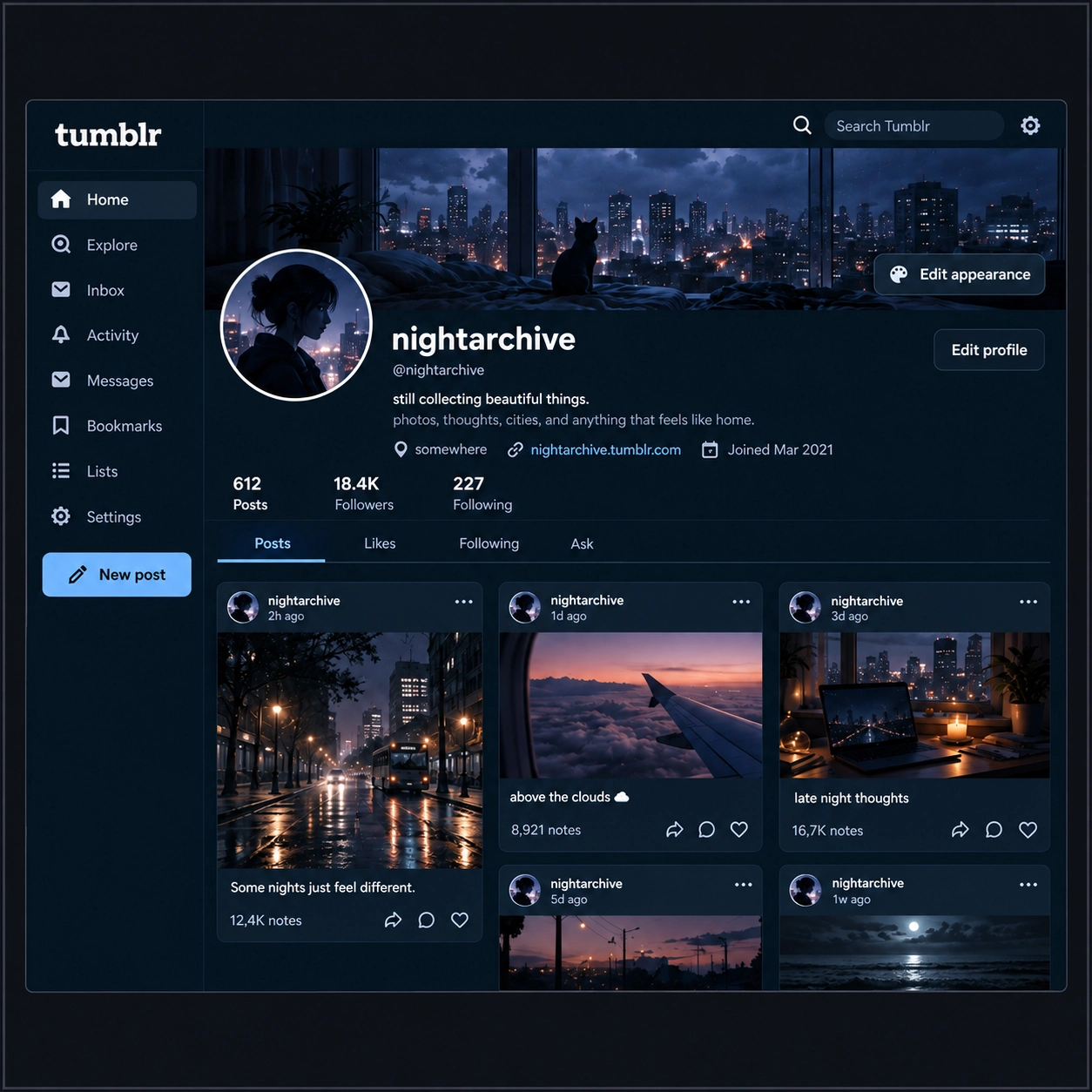 Karışık Tarihli Tumblr Hesabı