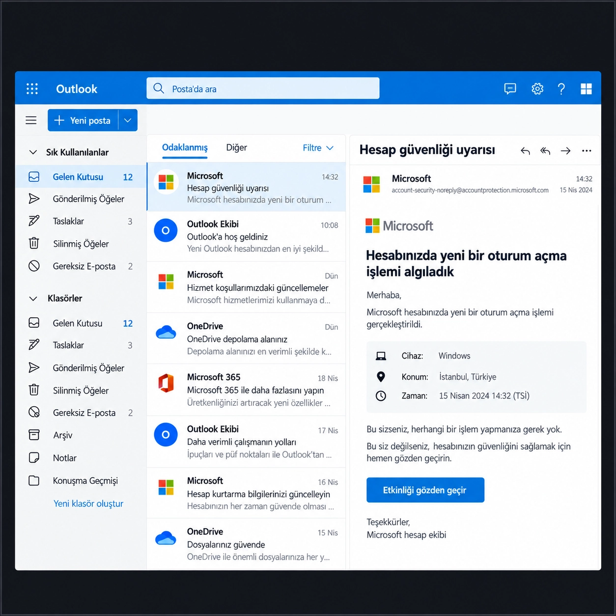 TR Hotmail Mail Hesabı