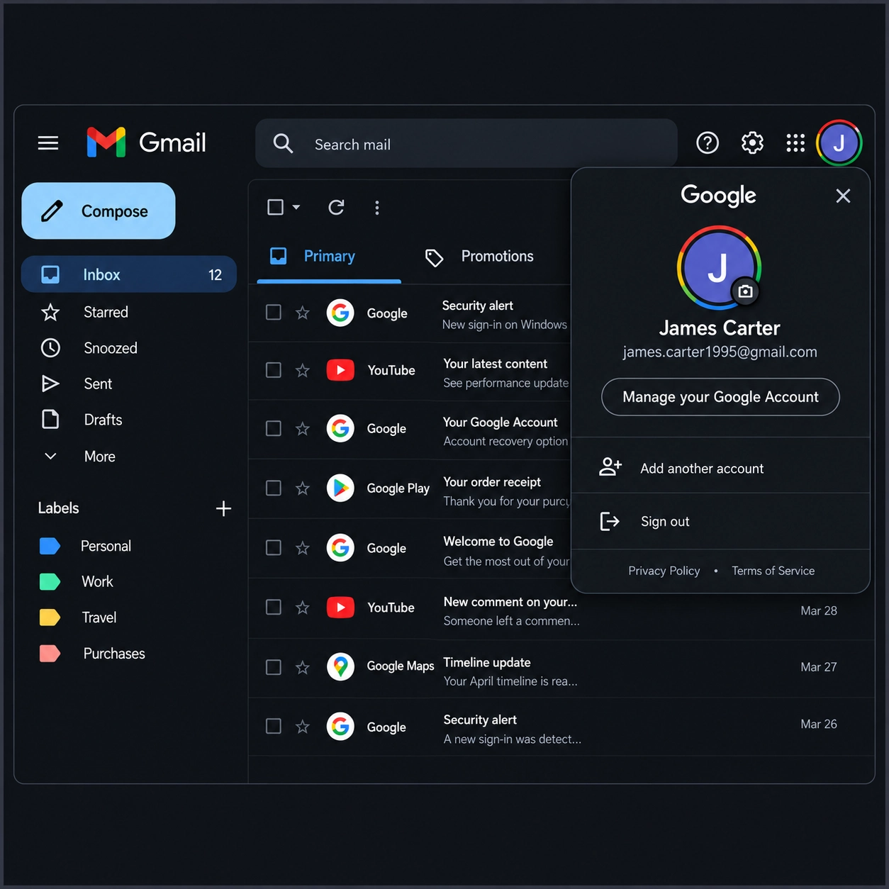 Global Gmail Hesabı