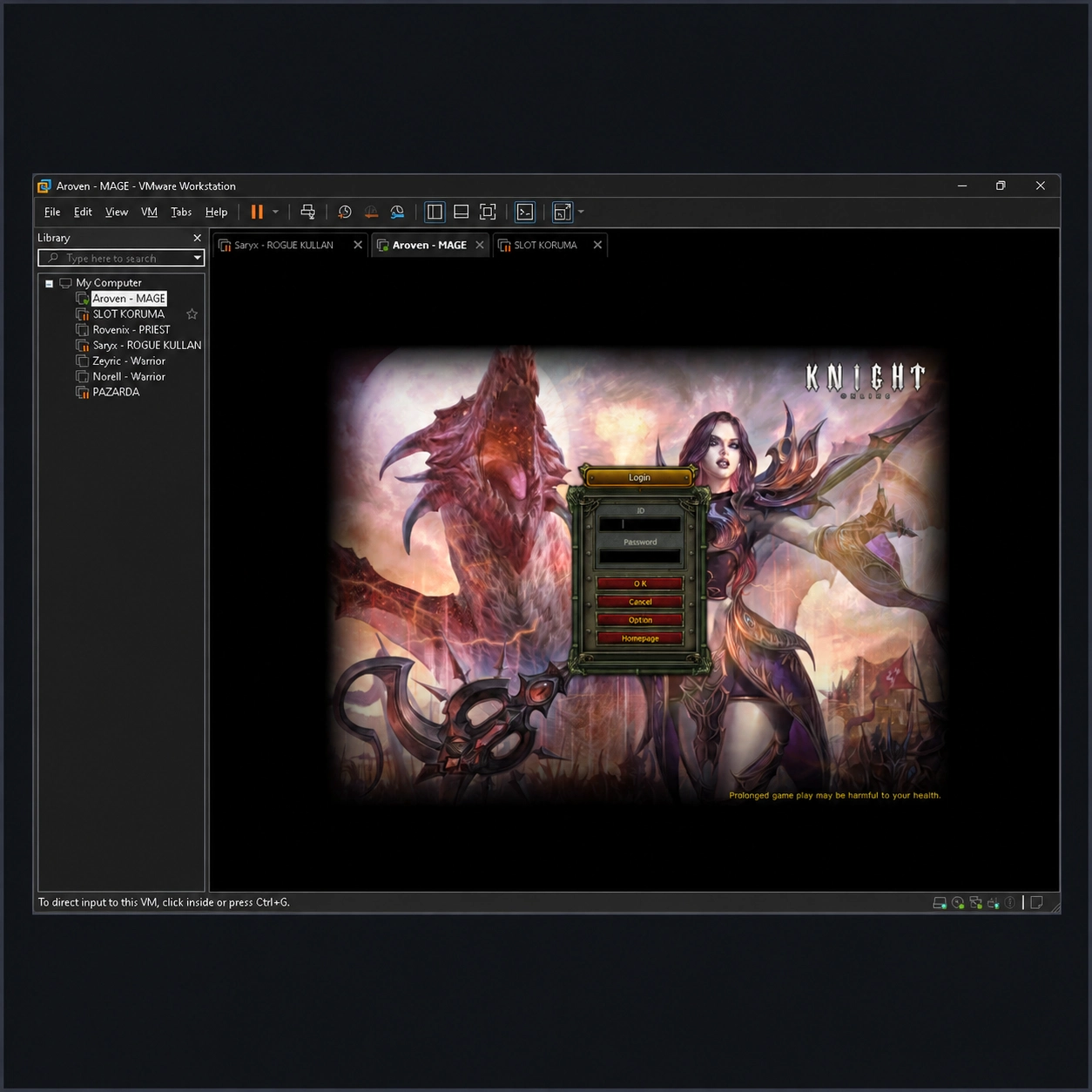 Knight Online Sanal PC