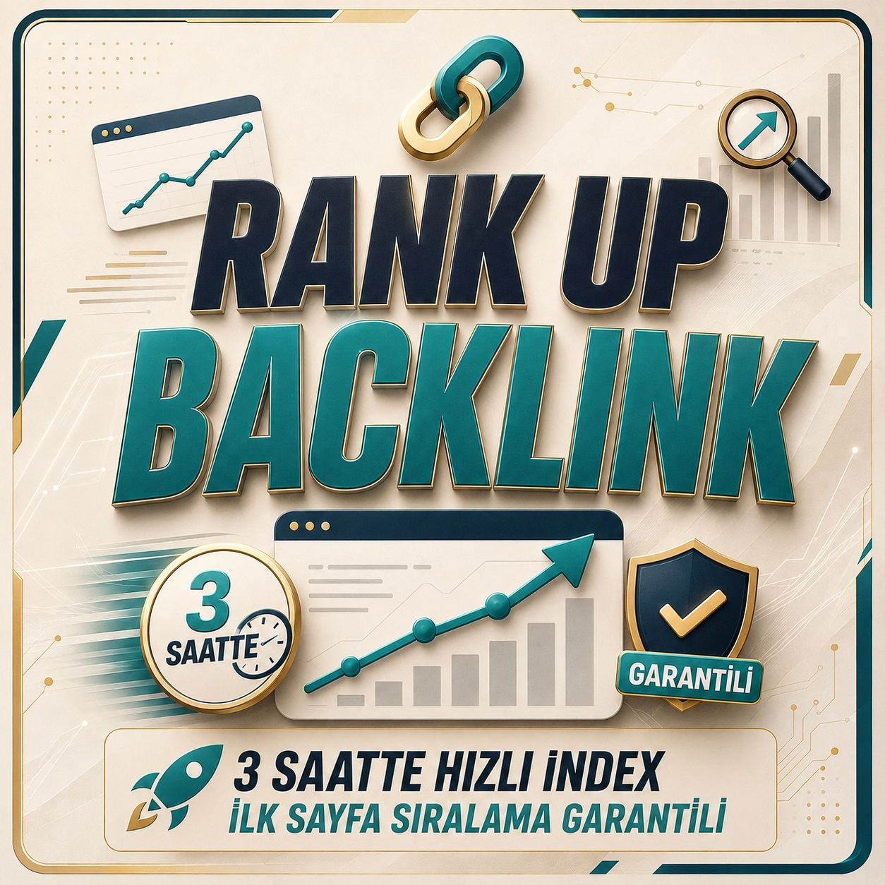 RankUp Seo Backlink Paketi | %100 Ana Sayfa Garantili