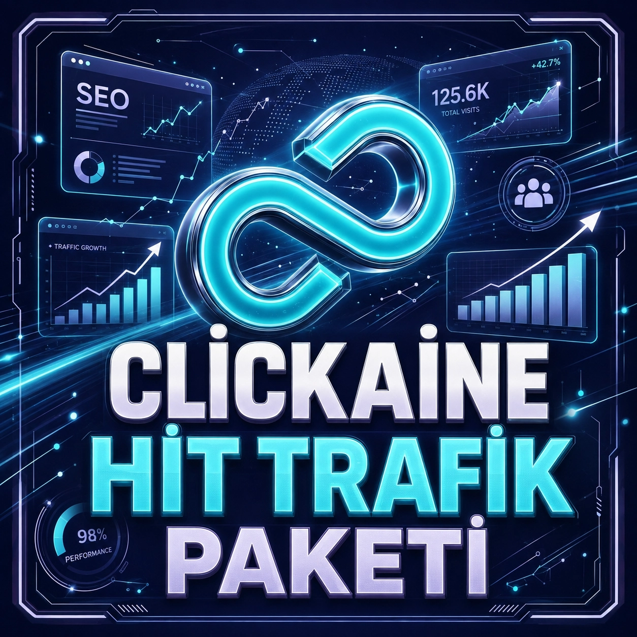 Clickaine TR Hit Trafik Paketi | Anında Başlar %100